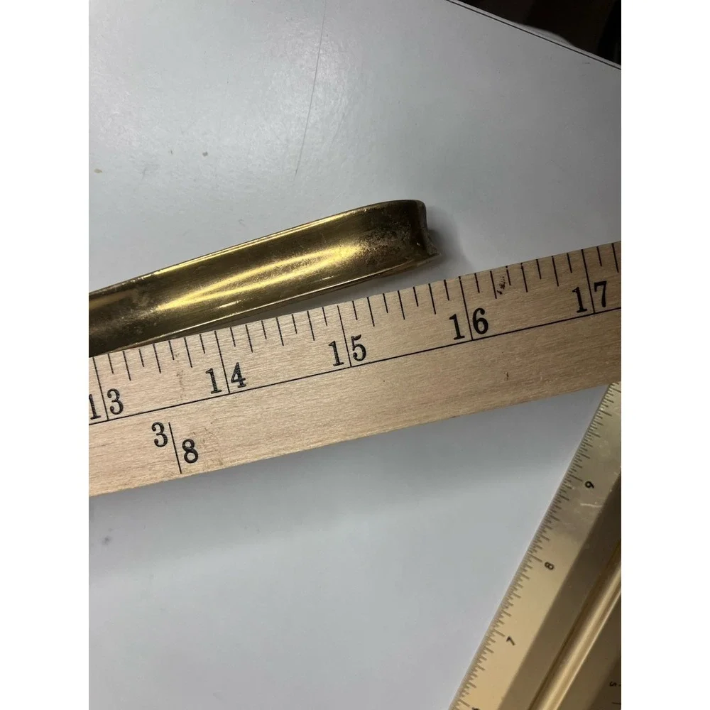 Vintage HOAN Copper Ecumoire Skimmer Spoon 16